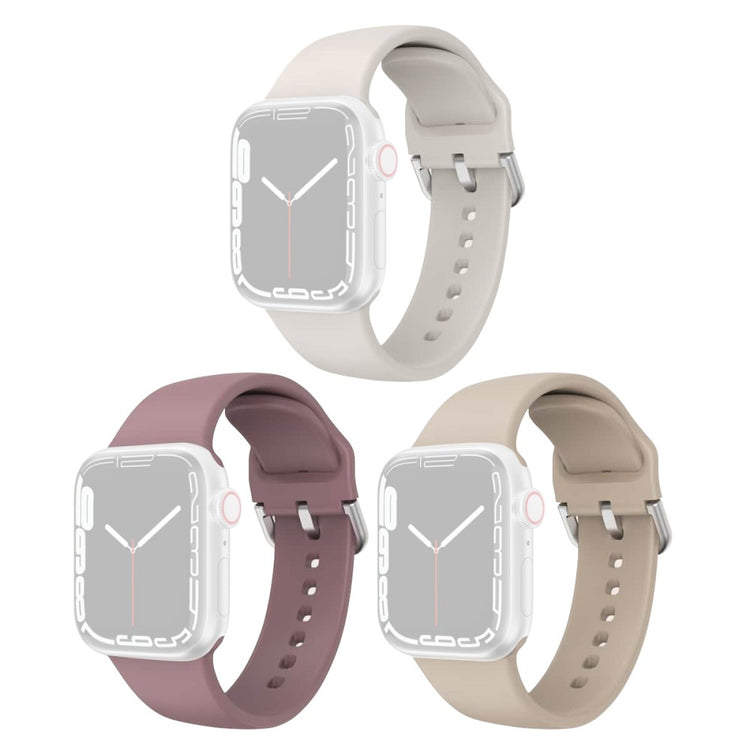 Helt Vildt Fed Silikone Universal Rem passer til Apple Smartwatch - Flerfarvet#serie_3