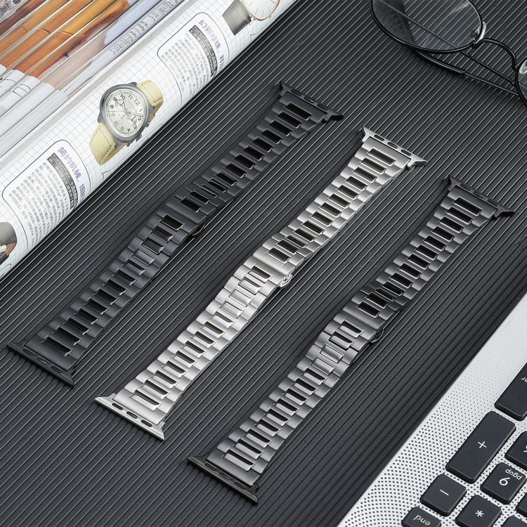 Rigtigt Smuk Metal Universal Rem passer til Apple Smartwatch - Sølv#serie_1