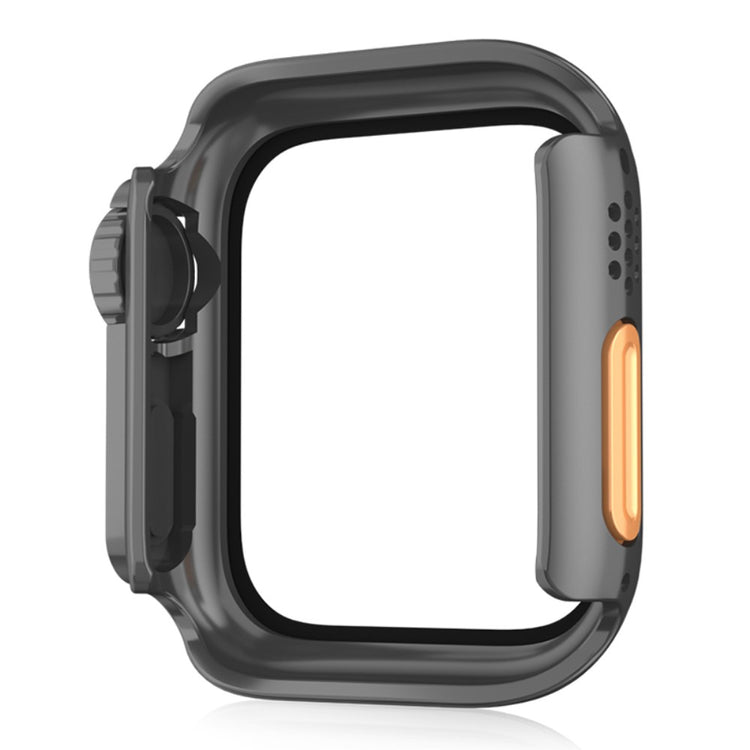 Vildt Fint Universal Cover med Skærmbeskytter i Plastik og Hærdet Glas passer til Apple Watch Series 8 (41mm) / Apple Watch Series 7 41mm - Sort#serie_1