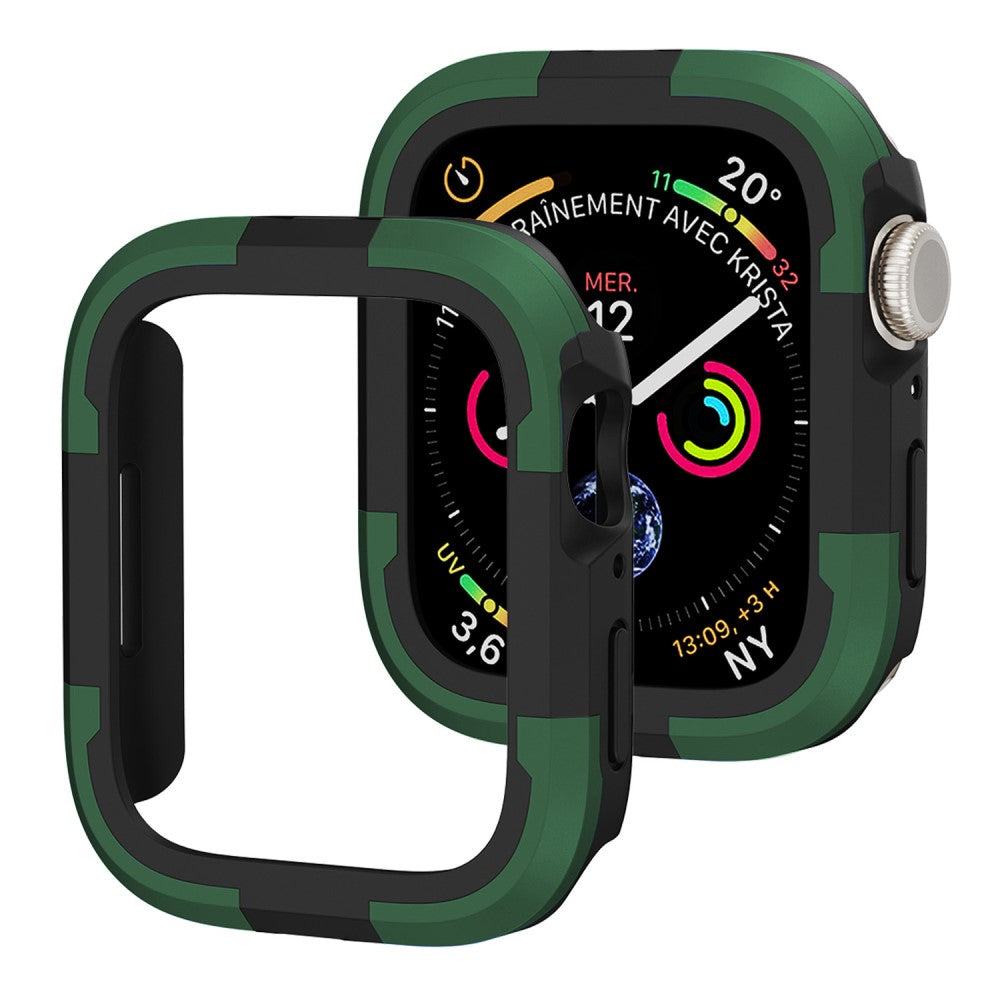 Beskyttende Silikone Universal Bumper passer til Apple Watch Series 8 (41mm) / Apple Watch Series 7 41mm - Grøn#serie_4