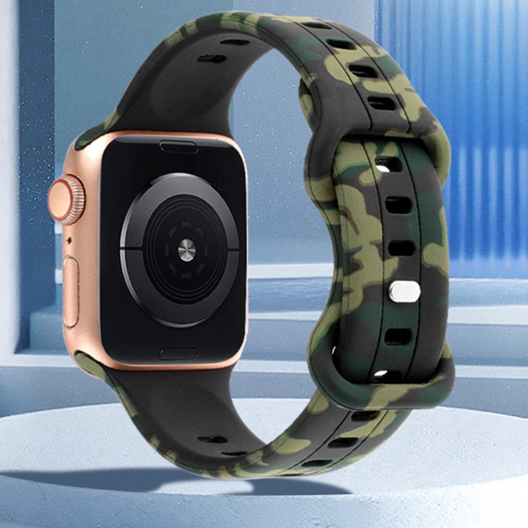 Meget Godt Silikone Universal Rem passer til Apple Smartwatch - Grøn#serie_1
