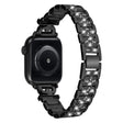 Super Cool Metal Og Rhinsten Universal Rem passer til Apple Smartwatch