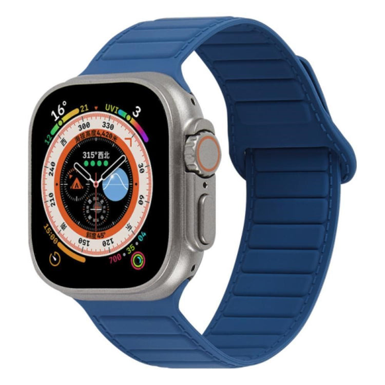 Super Kønt Silikone Universal Rem passer til Apple Smartwatch - Blå#serie_13