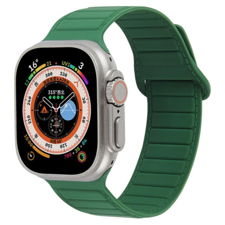 Super Kønt Silikone Universal Rem passer til Apple Smartwatch - Grøn#serie_2