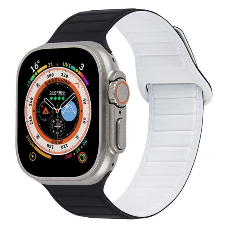 Super Kønt Silikone Universal Rem passer til Apple Smartwatch - Hvid#serie_5