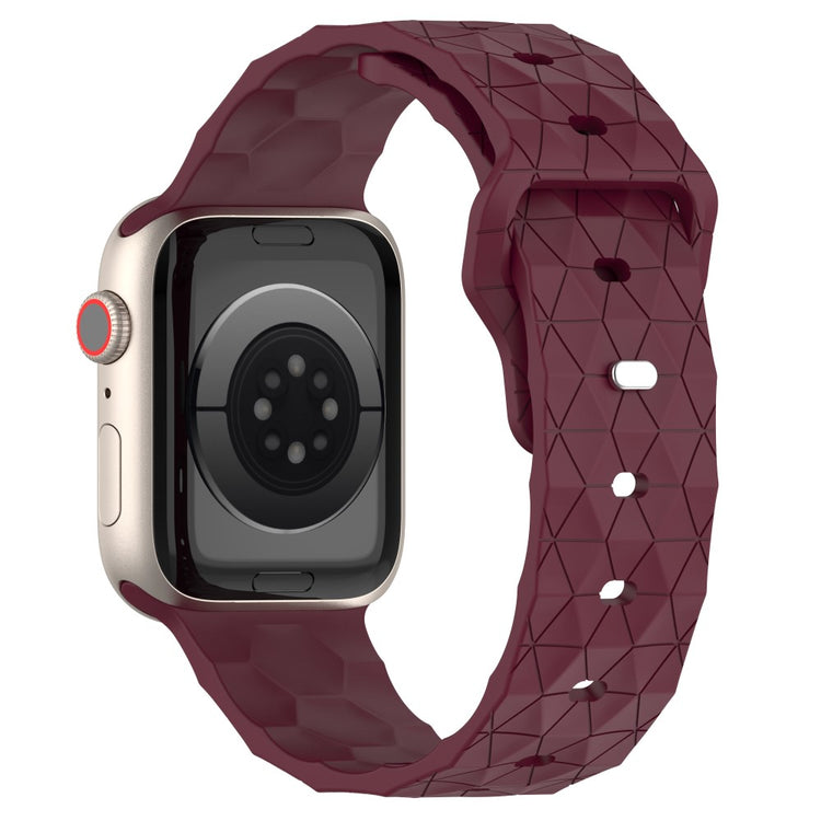 Super Flot Silikone Universal Rem passer til Apple Smartwatch - Rød#serie_6