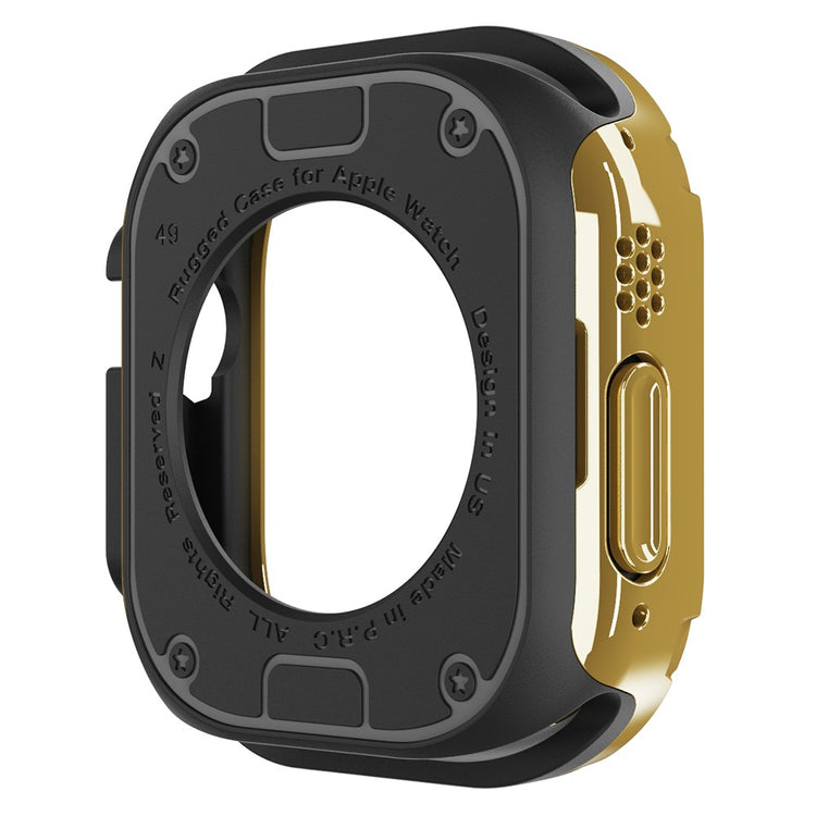 Beskyttende Silikone Universal Bumper passer til Apple Smartwatch - Guld#serie_5