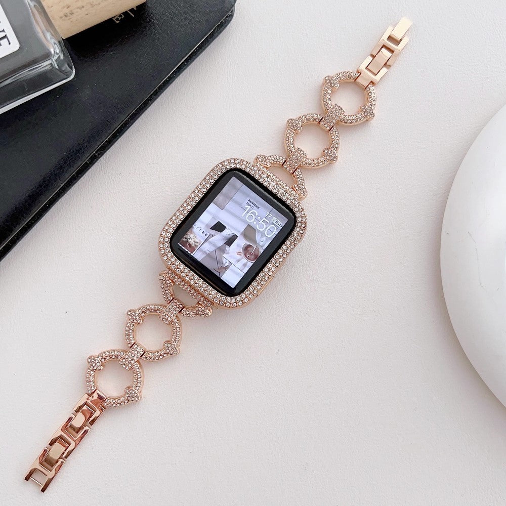 Mega Elegant Metal Universal Rem passer til Apple Smartwatch - Pink#serie_1