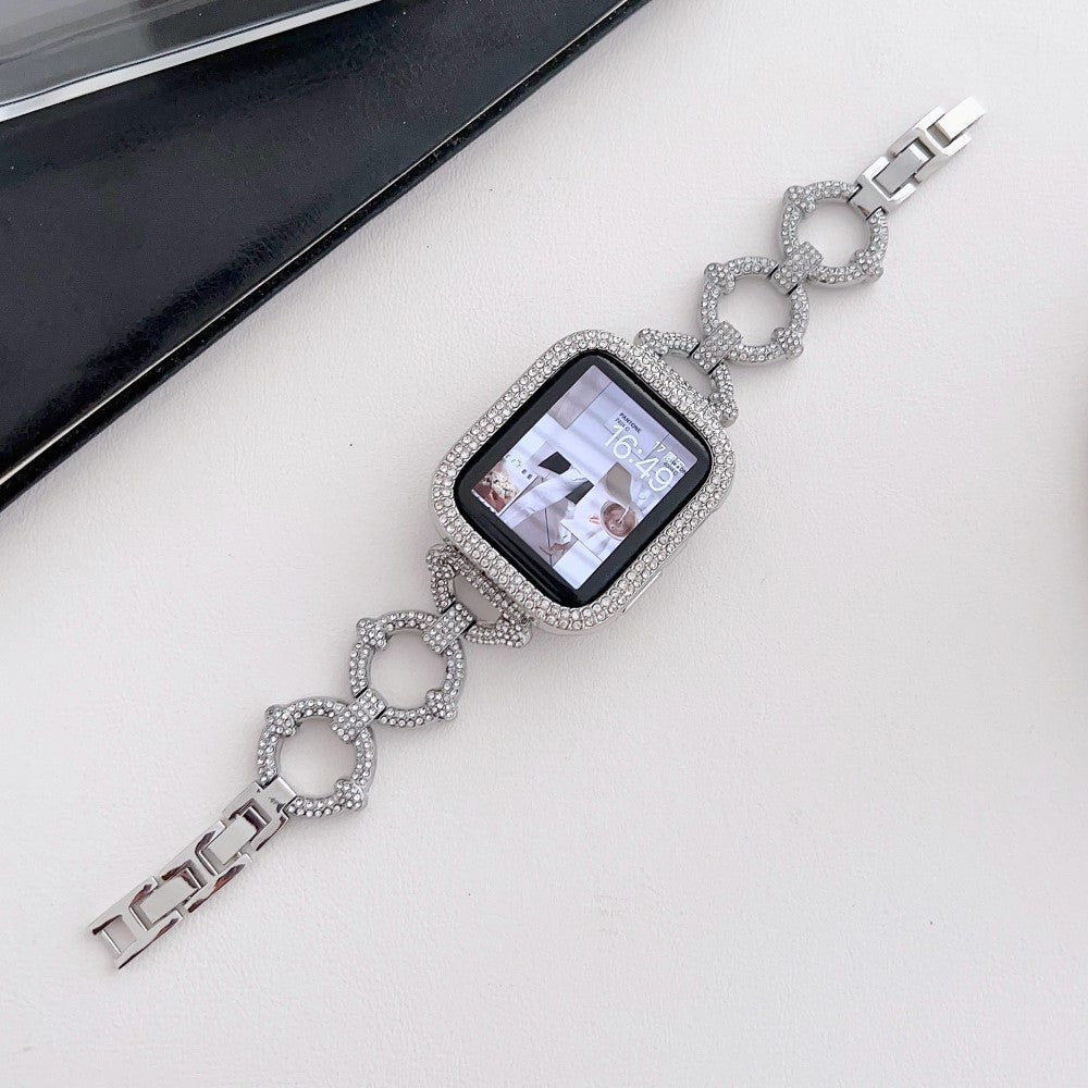 Mega Elegant Metal Universal Rem passer til Apple Smartwatch - Sølv#serie_2