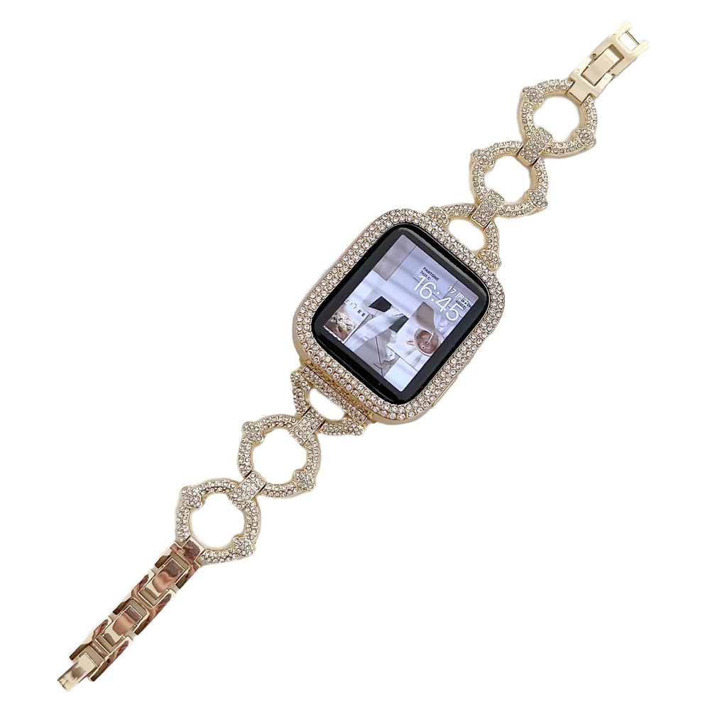 Mega Elegant Metal Universal Rem passer til Apple Smartwatch - Guld#serie_4