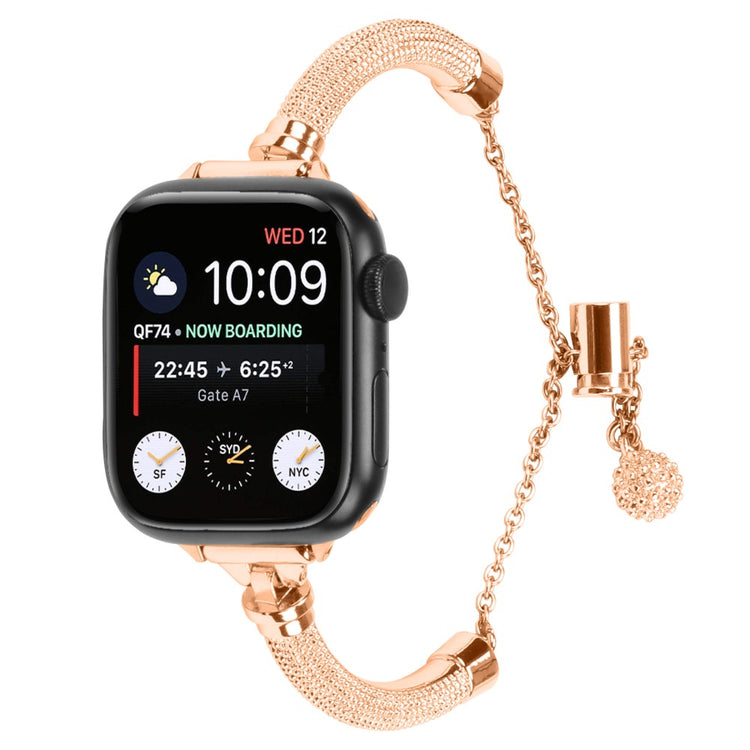 Super Smuk Metal Universal Rem passer til Apple Smartwatch - Pink#serie_3