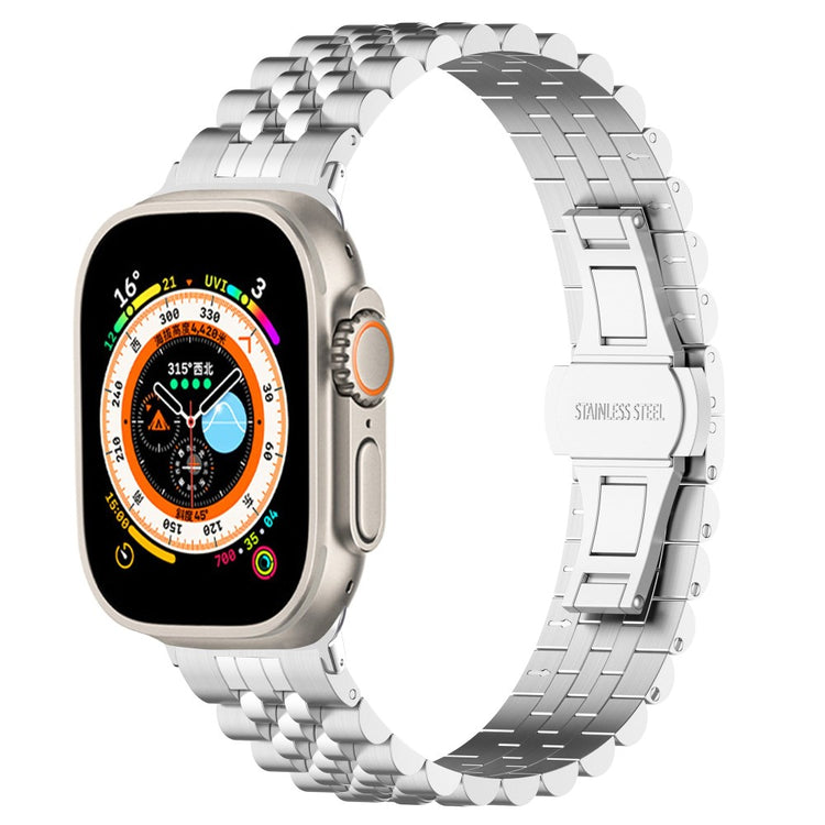 Cool Metal Universal Rem passer til Apple Smartwatch - Sølv#serie_275