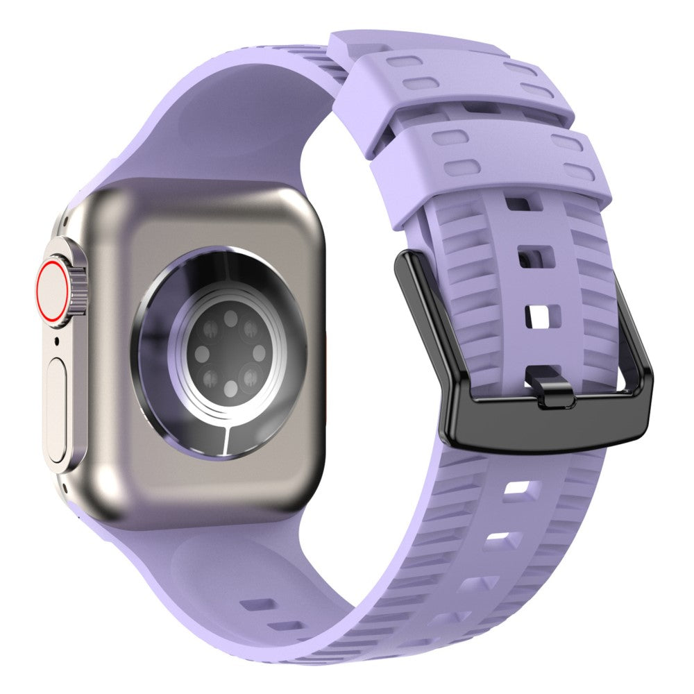 Smuk Silikone Universal Rem passer til Apple Smartwatch - Lilla#serie_12