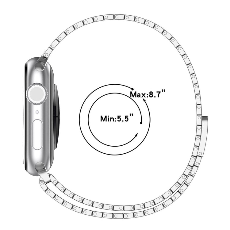Rigtigt Elegant Metal Universal Rem passer til Apple Smartwatch - Guld#serie_2