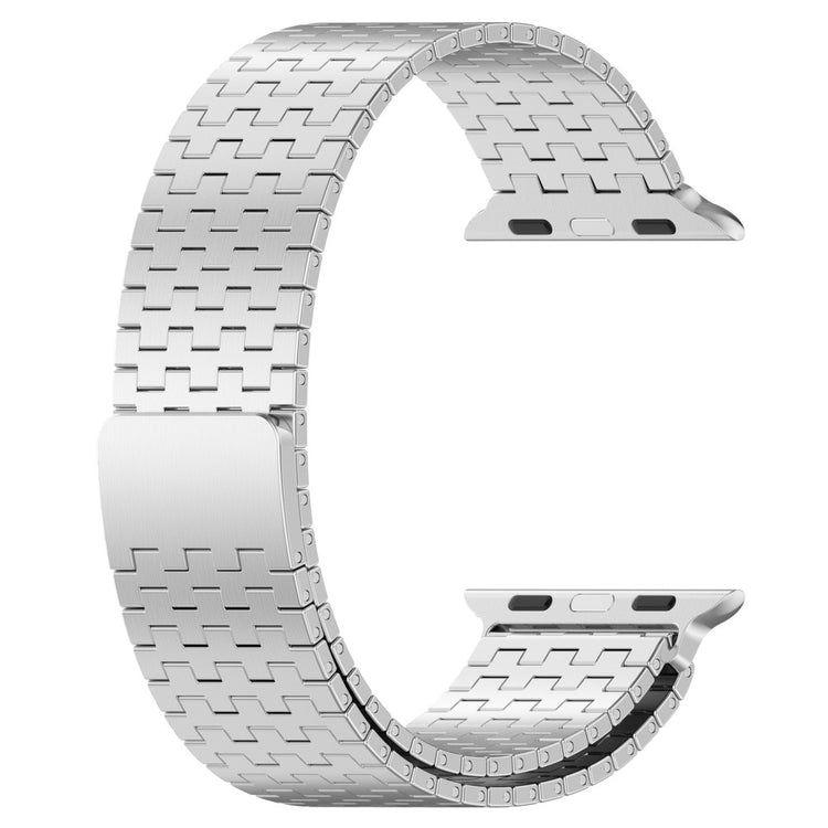 Rigtigt Elegant Metal Universal Rem passer til Apple Smartwatch - Sølv#serie_6