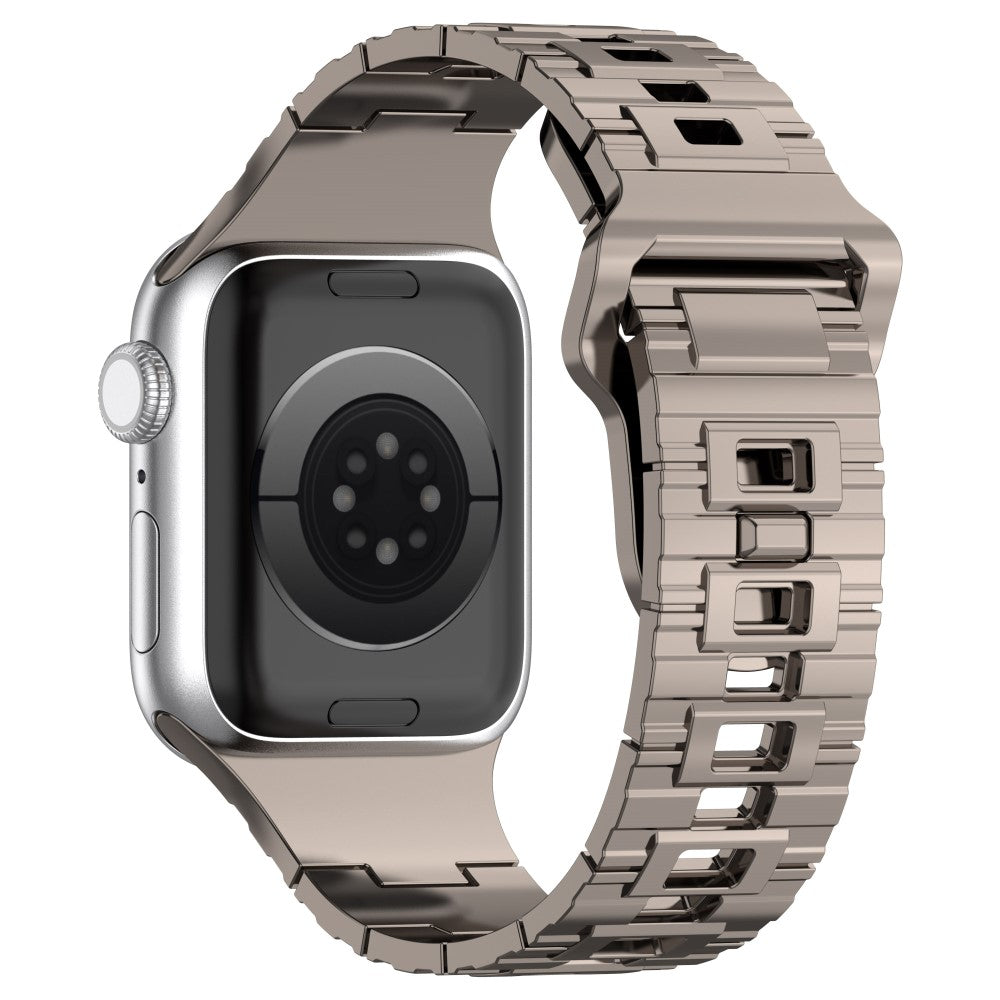 Fantastisk Silikone Universal Rem passer til Apple Smartwatch - Sølv#serie_2