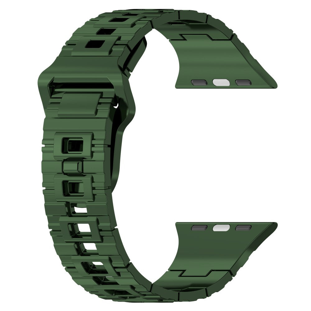 Fantastisk Silikone Universal Rem passer til Apple Smartwatch - Grøn#serie_3