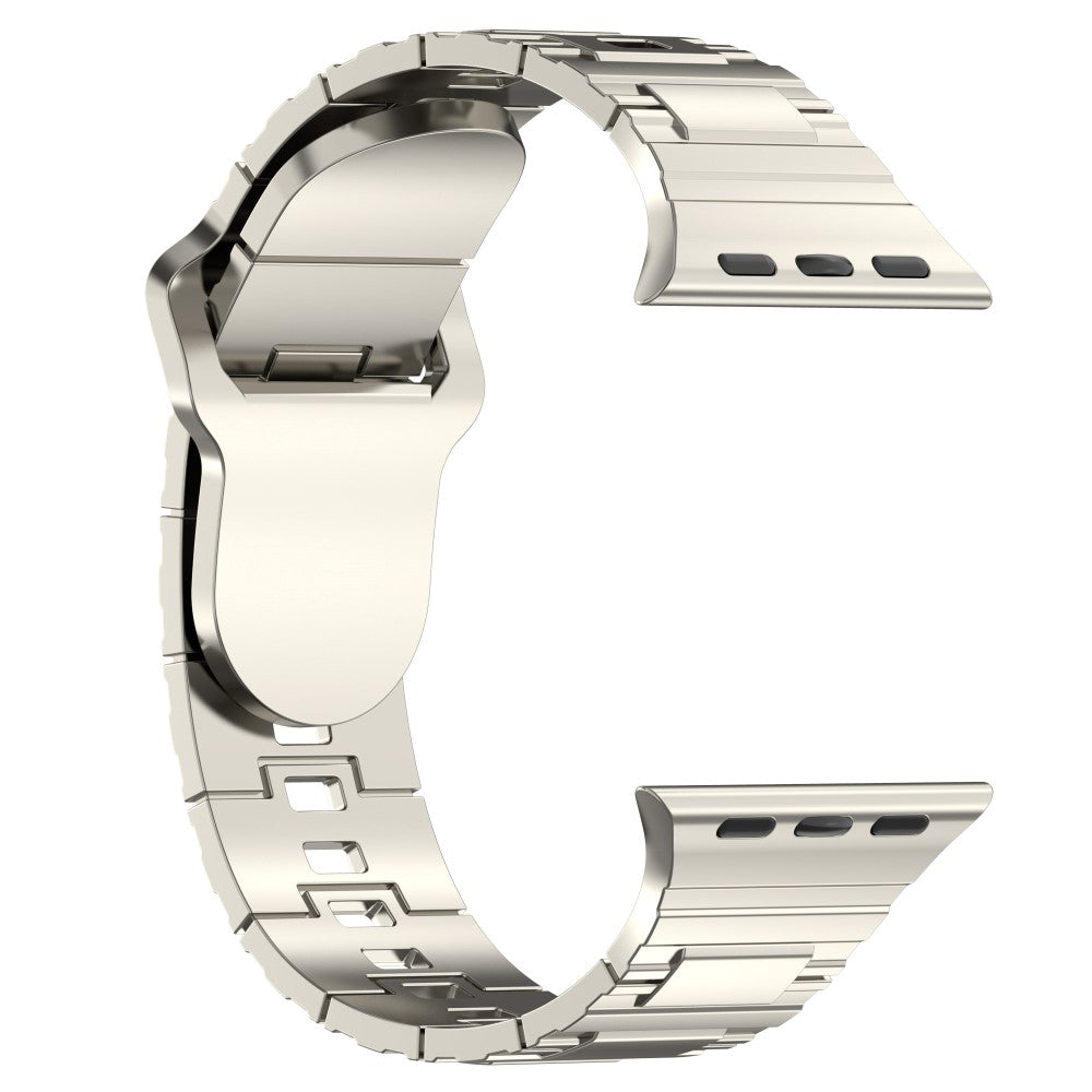 Fantastisk Silikone Universal Rem passer til Apple Smartwatch - Sølv#serie_6