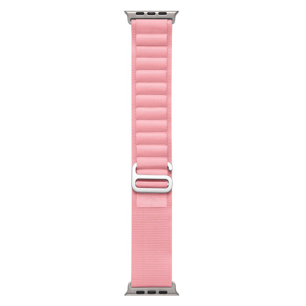 Helt Vildt Nydelig Nylon Universal Rem passer til Apple Smartwatch - Pink#serie_14