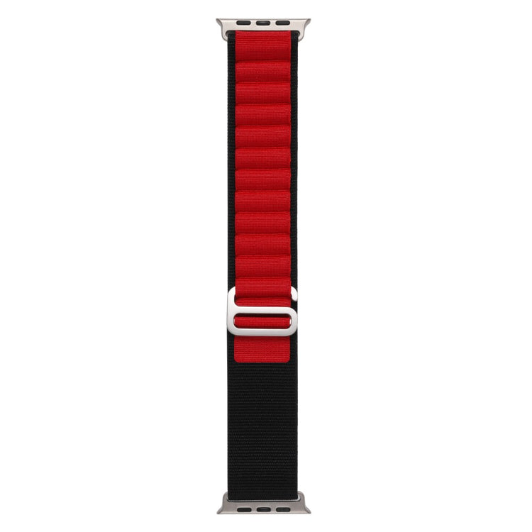 Helt Vildt Nydelig Nylon Universal Rem passer til Apple Smartwatch - Rød#serie_17