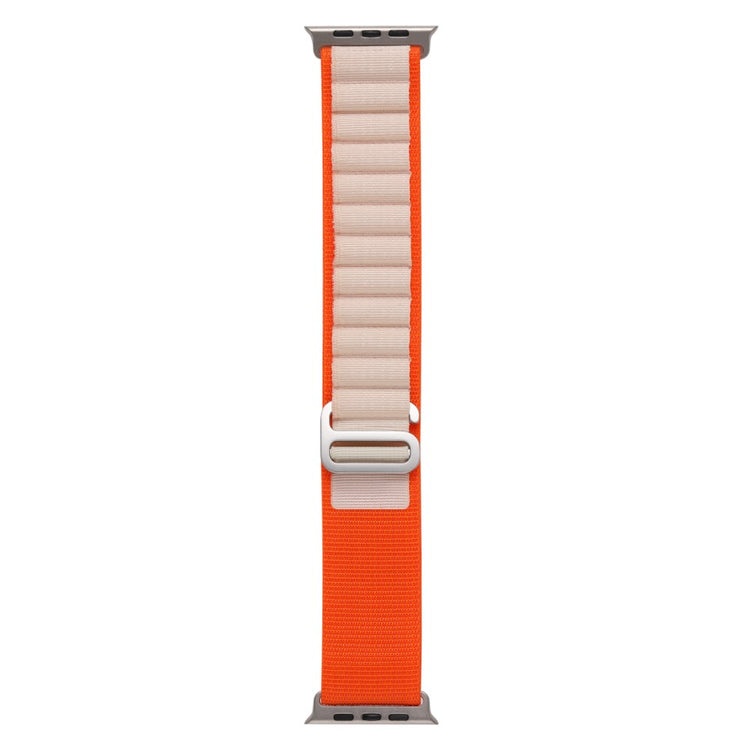 Helt Vildt Nydelig Nylon Universal Rem passer til Apple Smartwatch - Orange#serie_19