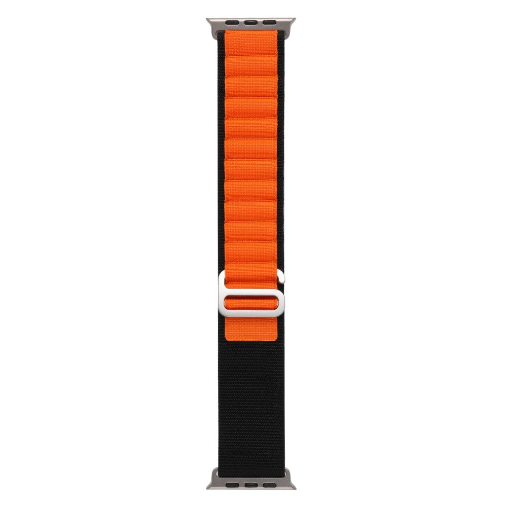 Helt Vildt Nydelig Nylon Universal Rem passer til Apple Smartwatch - Orange#serie_21