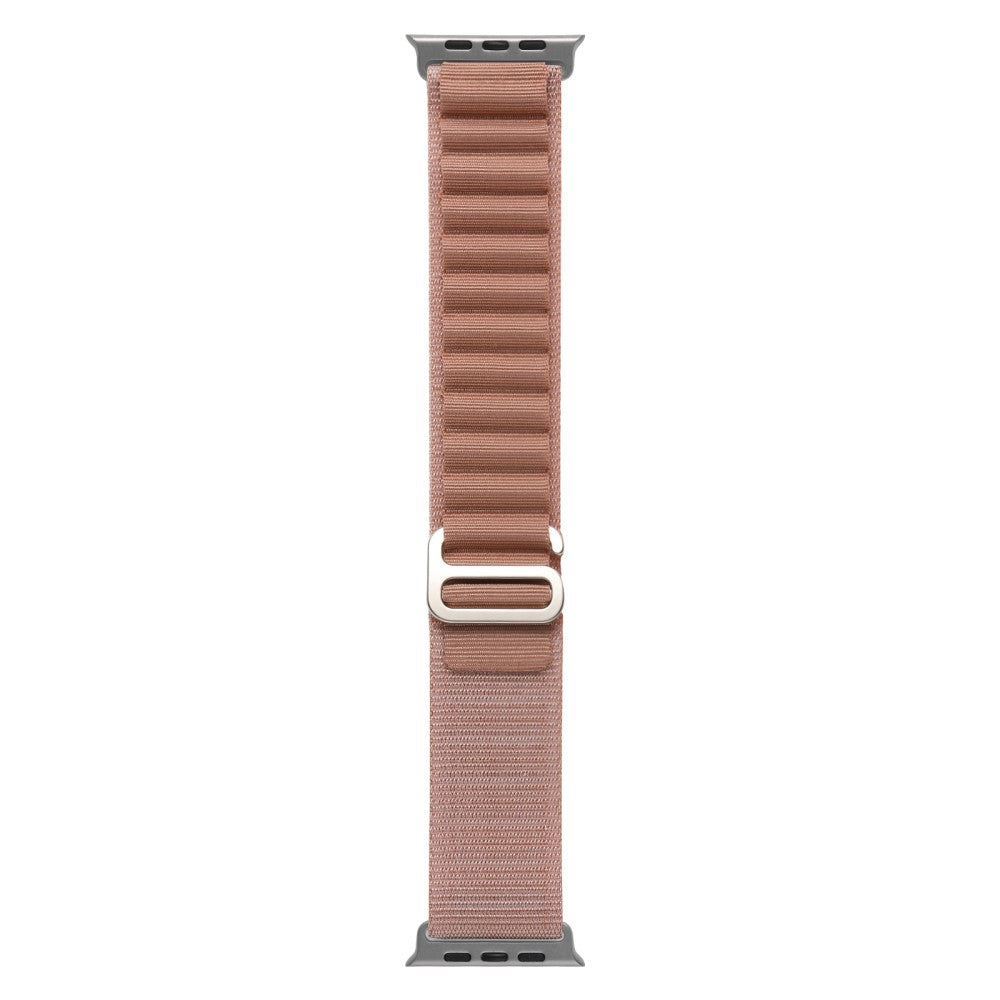 Helt Vildt Nydelig Nylon Universal Rem passer til Apple Smartwatch - Pink#serie_23