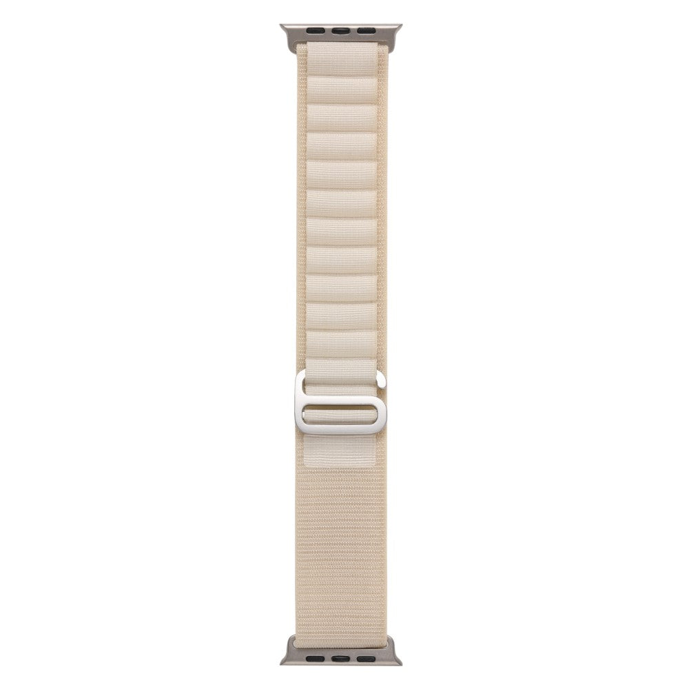 Helt Vildt Nydelig Nylon Universal Rem passer til Apple Smartwatch - Hvid#serie_4