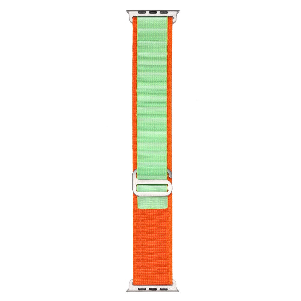 Rigtigt Holdbart Nylon Universal Rem passer til Apple Smartwatch - Orange#serie_18