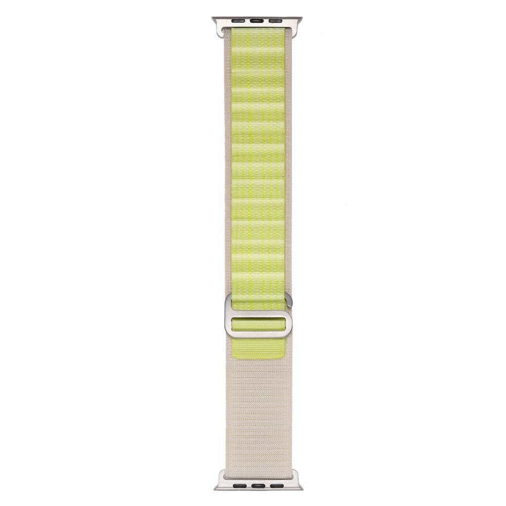 Rigtigt Holdbart Nylon Universal Rem passer til Apple Smartwatch - Grøn#serie_21
