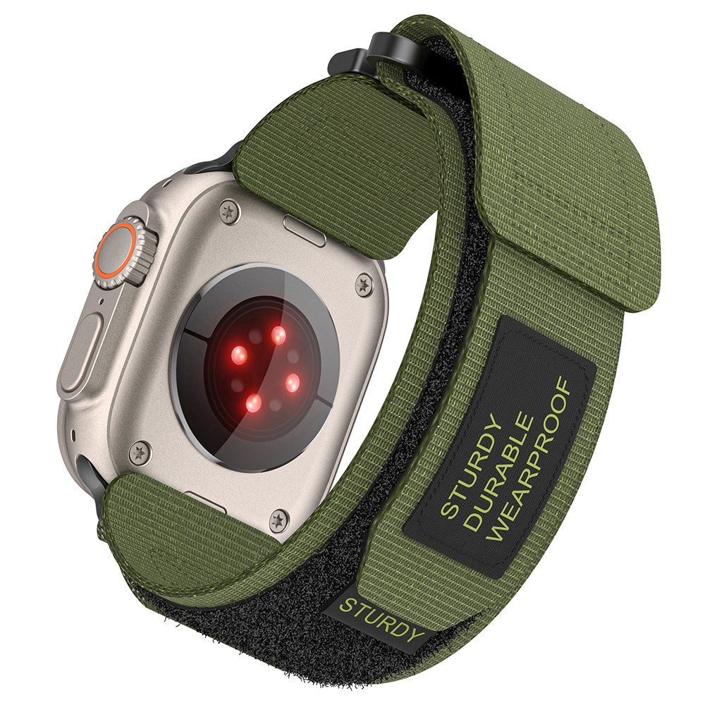 Mega Cool Nylon Universal Rem passer til Apple Smartwatch - Grøn#serie_3