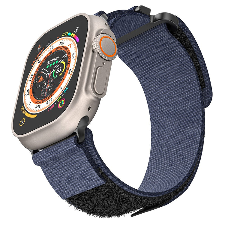 Mega Cool Nylon Universal Rem passer til Apple Smartwatch - Blå#serie_4
