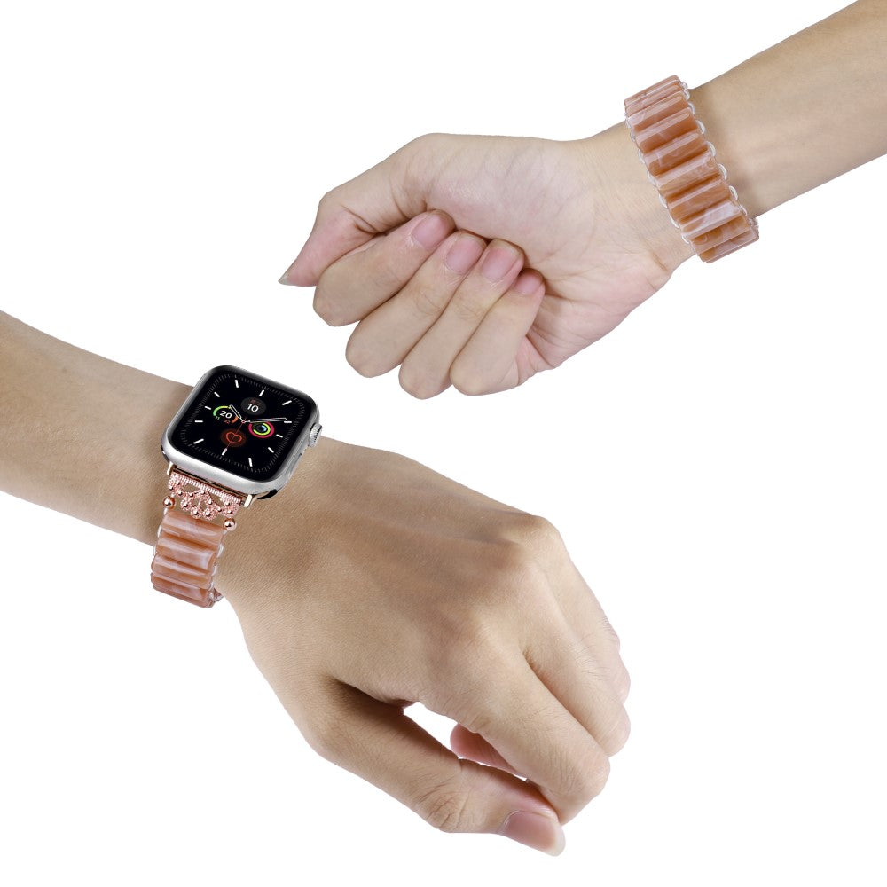 Vildt Fint Plastik Universal Rem passer til Apple Smartwatch - Pink#serie_3