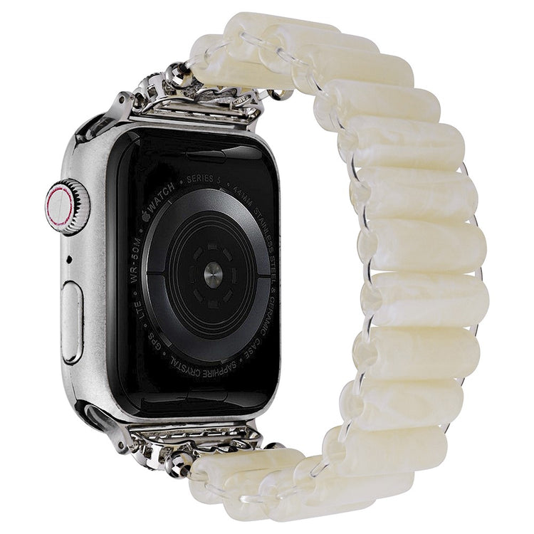 Vildt Fint Plastik Universal Rem passer til Apple Smartwatch - Hvid#serie_5