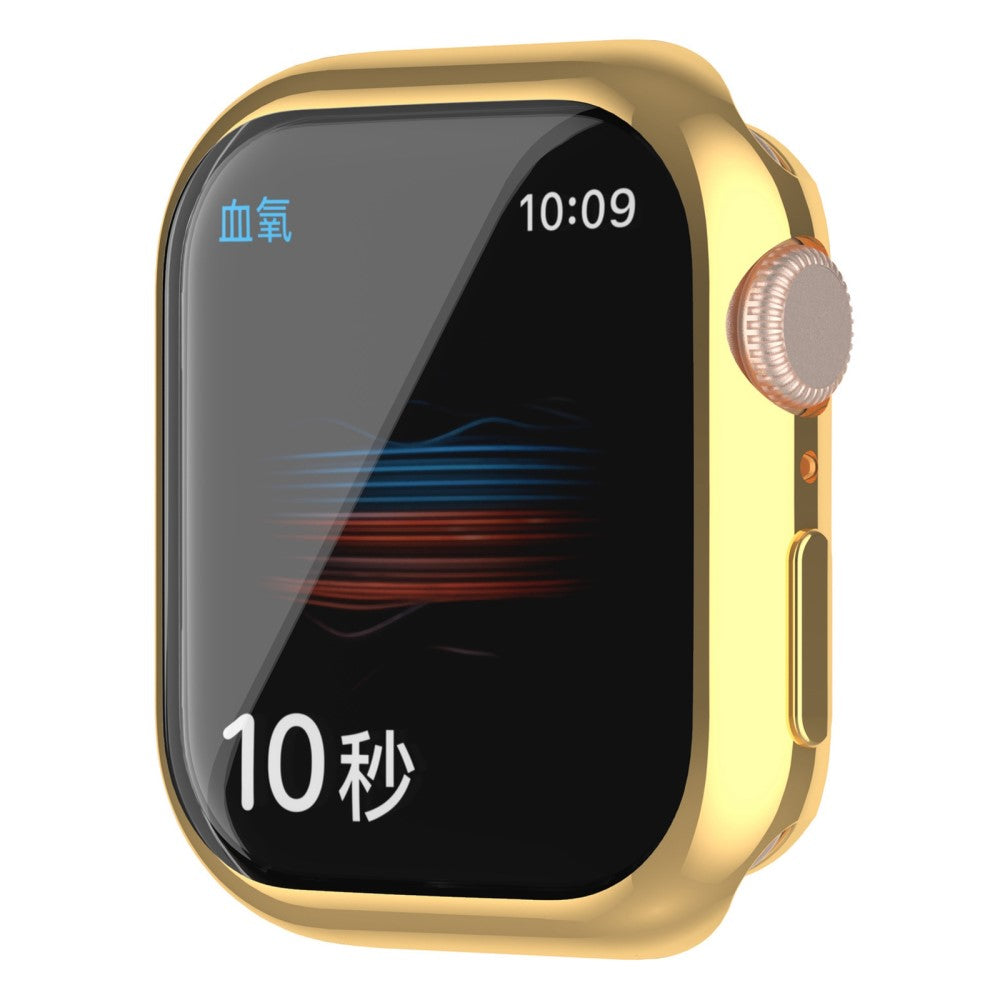 Mega Fint Apple Watch Series 8 (45mm) / Apple Watch Series 7 45mm Silikone Cover - Guld#serie_2