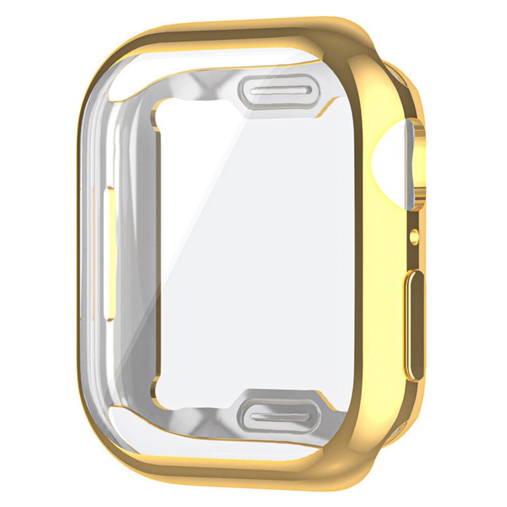 Mega Fint Apple Watch Series 8 (45mm) / Apple Watch Series 7 45mm Silikone Cover - Guld#serie_2
