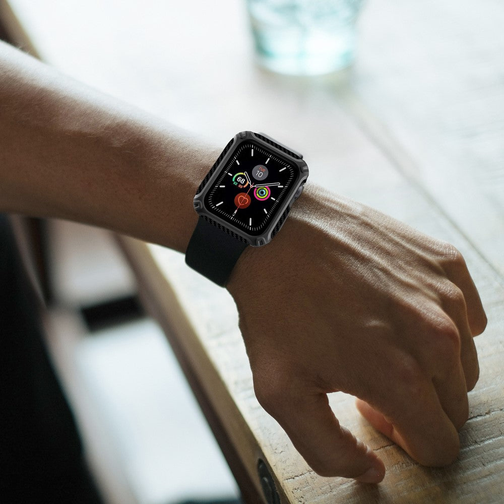 Meget Flot Apple Watch Series 7 45mm / Apple Watch Series 8 (45mm) Silikone Cover - Gennemsigtig#serie_4