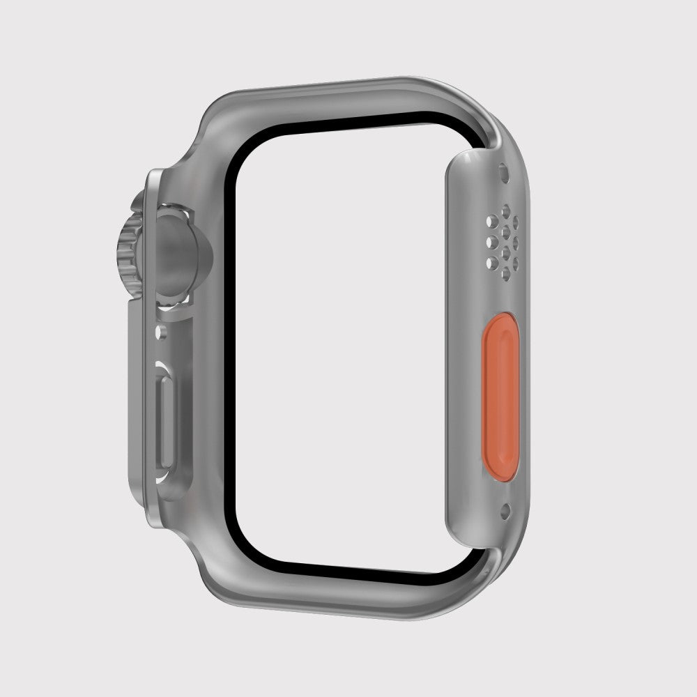 Godt Apple Watch Series 8 (45mm) / Apple Watch Series 7 45mm Cover med Skærmbeskytter i  - Sølv#serie_5