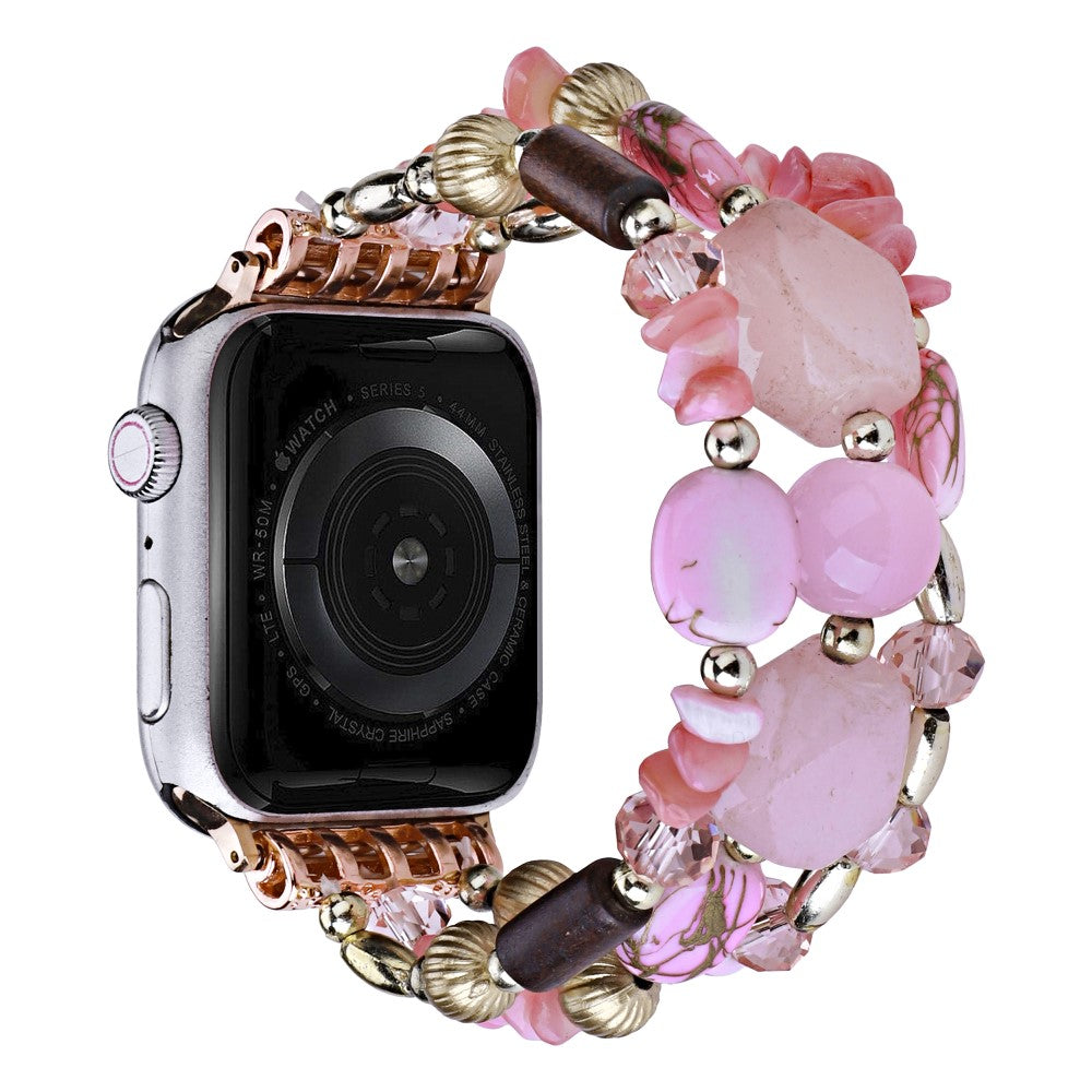 Helt Vildt Flot Plastik Universal Rem passer til Apple Smartwatch - Pink#serie_1