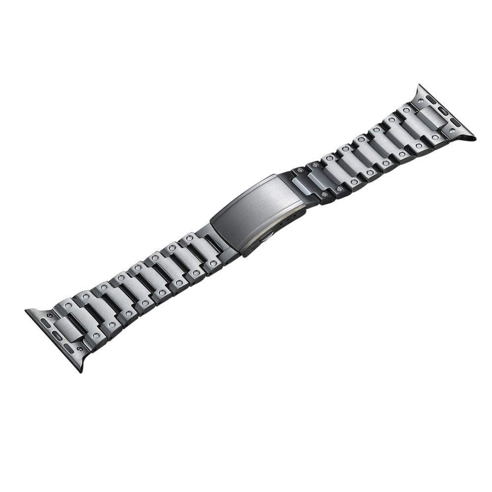 Kønt Metal Universal Rem passer til Apple Smartwatch - Sølv#serie_2