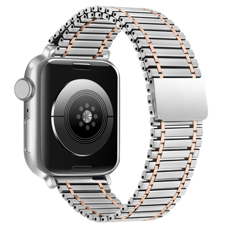 Helt Vildt Hårdfør Metal Universal Rem passer til Apple Smartwatch - Sølv#serie_2