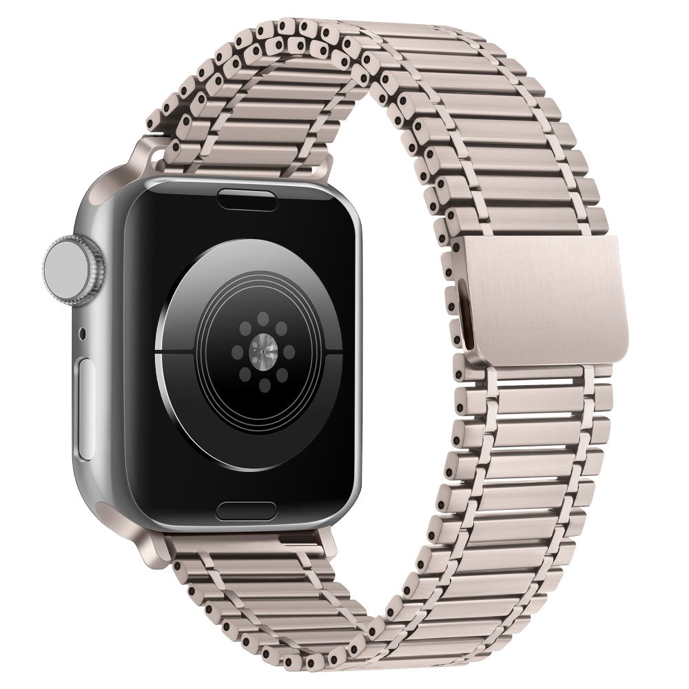 Helt Vildt Hårdfør Metal Universal Rem passer til Apple Smartwatch - Brun#serie_3