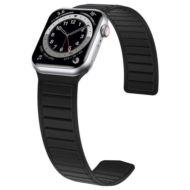 Fremragende Silikone Universal Rem passer til Apple Smartwatch - Sort#serie_14