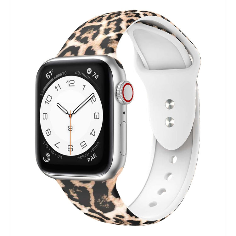 Supercool Silikone Universal Rem passer til Apple Smartwatch - Størrelse: M - Brun#serie_1