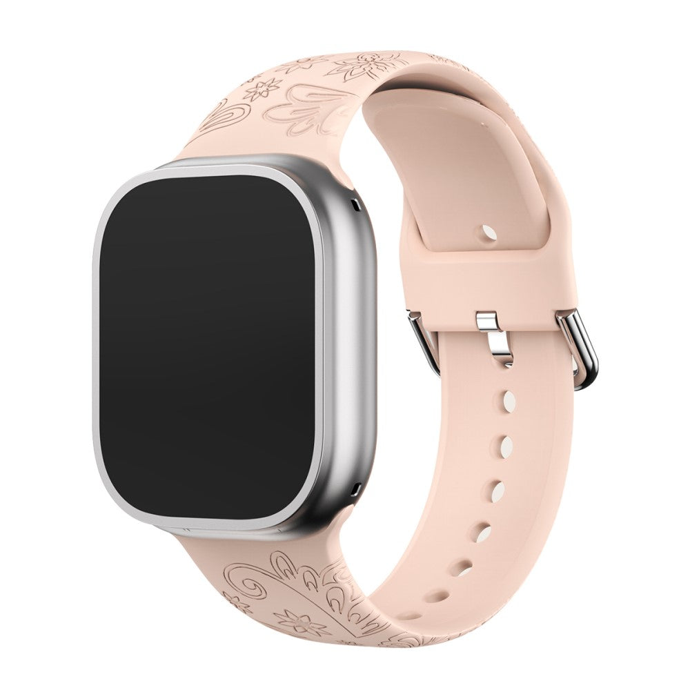 Helt Vildt Pænt Silikone Universal Rem passer til Apple Smartwatch - Pink#serie_1