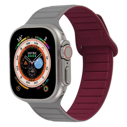 Super Sejt Silikone Universal Rem passer til Apple Smartwatch - Rød#serie_10