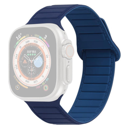 Super Sejt Silikone Universal Rem passer til Apple Smartwatch - Blå#serie_3