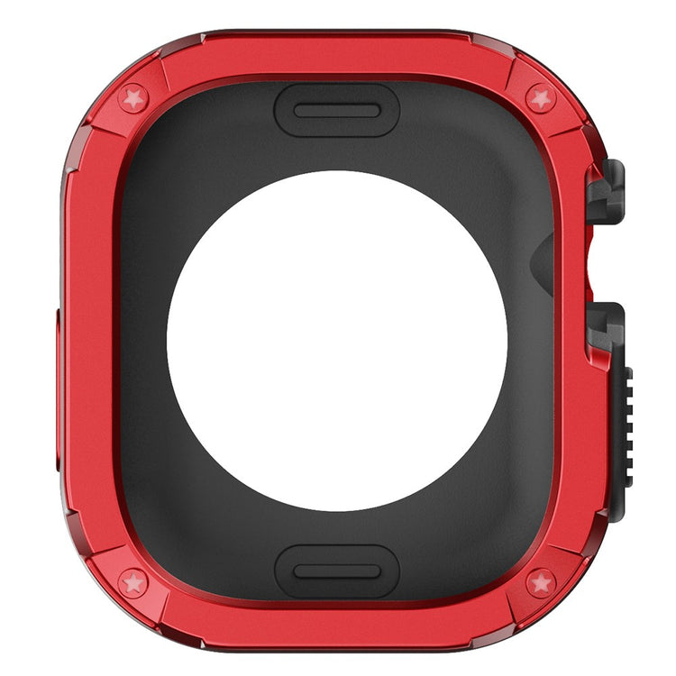 Beskyttende Silikone Universal Bumper passer til Apple Smartwatch - Rød#serie_1