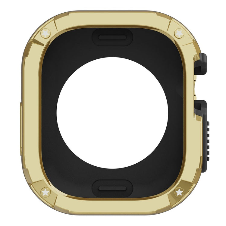 Beskyttende Silikone Universal Bumper passer til Apple Smartwatch - Guld#serie_5