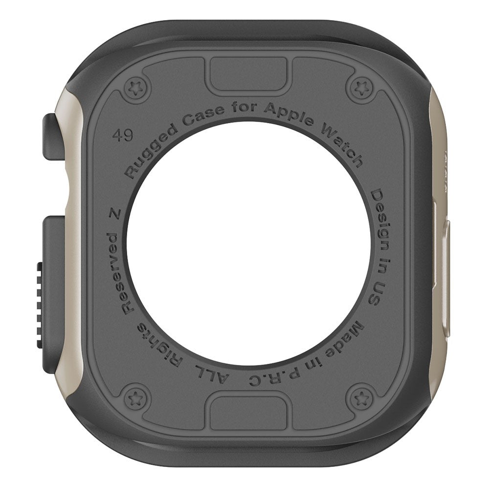 Beskyttende Silikone Universal Bumper passer til Apple Smartwatch - Hvid#serie_7